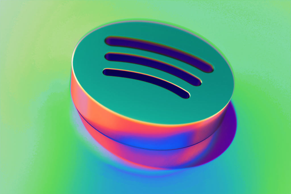 Spotify Logo abstract